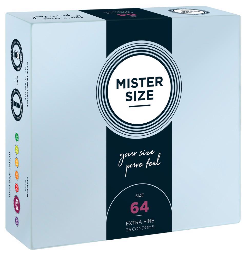 Mister Size 64Mm Pack Of 36 - Prezerwatywy ▶️▶️ DYSKRETNIE ▶️ GWARANCJA ▶️ PRZESYŁKA 24h ▶️