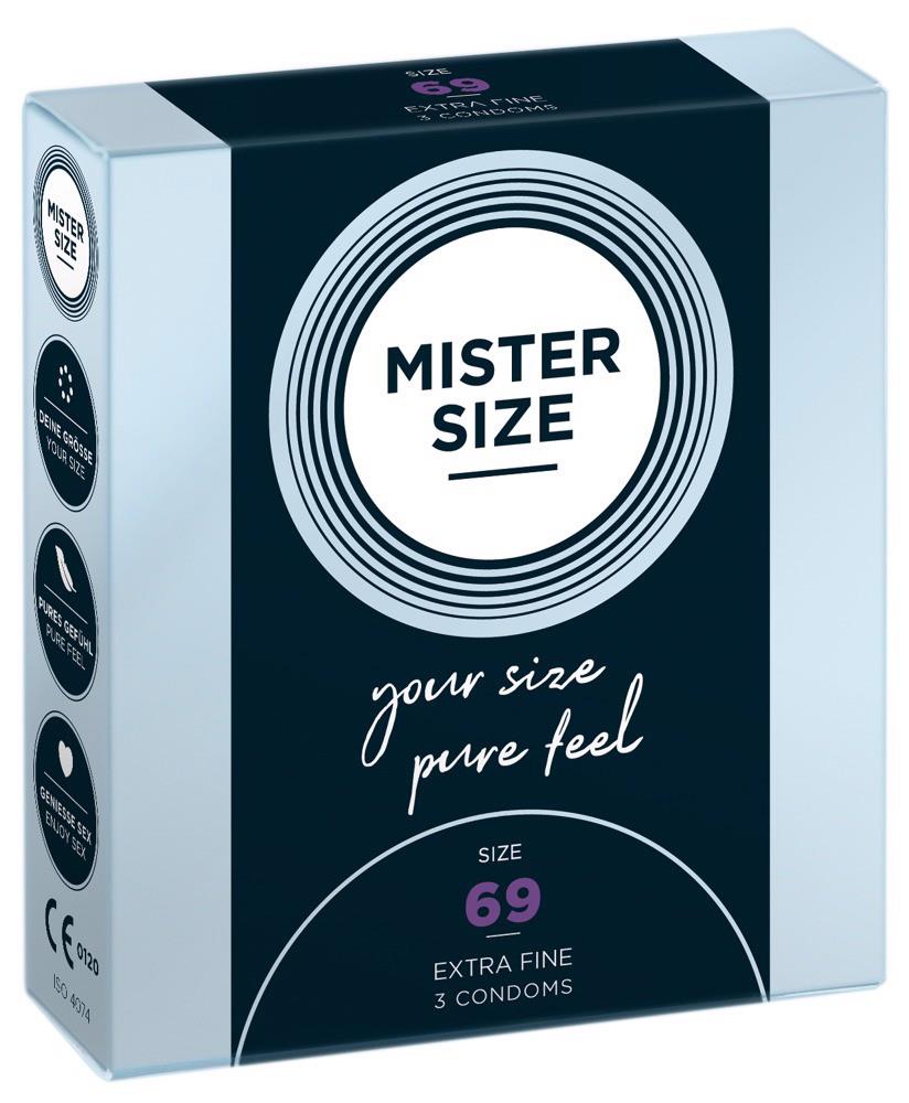 Mister Size 69Mm Pack Of 3 - Prezerwatywy ▶️▶️ DYSKRETNIE ▶️ GWARANCJA ▶️ PRZESYŁKA 24h ▶️