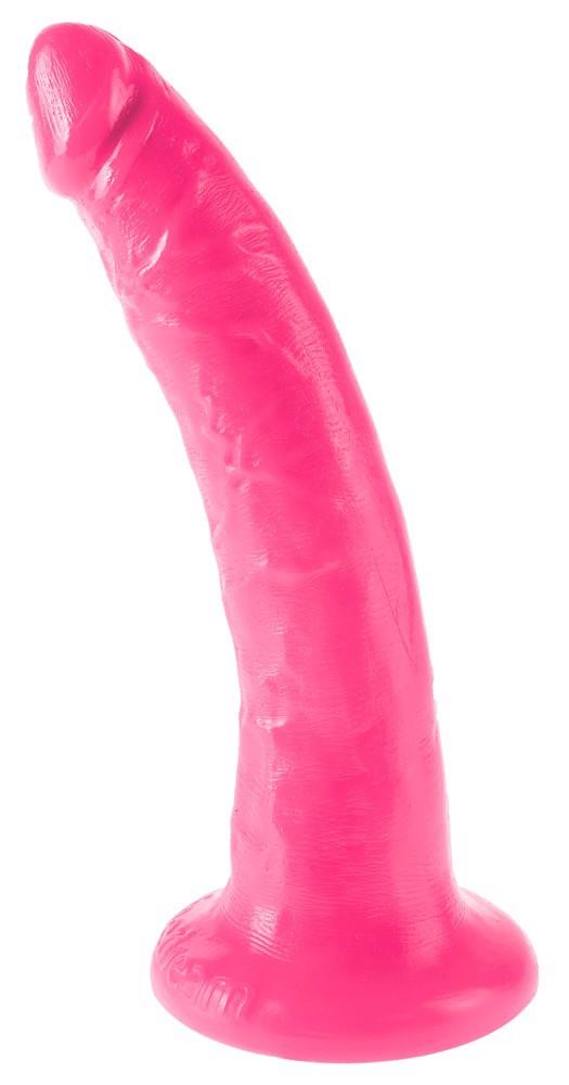 Dillio 7' Slim Pink - Dildo klasyczne na przyssawce, Różowy ▶️▶️ DYSKRETNIE ▶️ GWARANCJA ▶️ PRZESYŁKA 24h ▶️