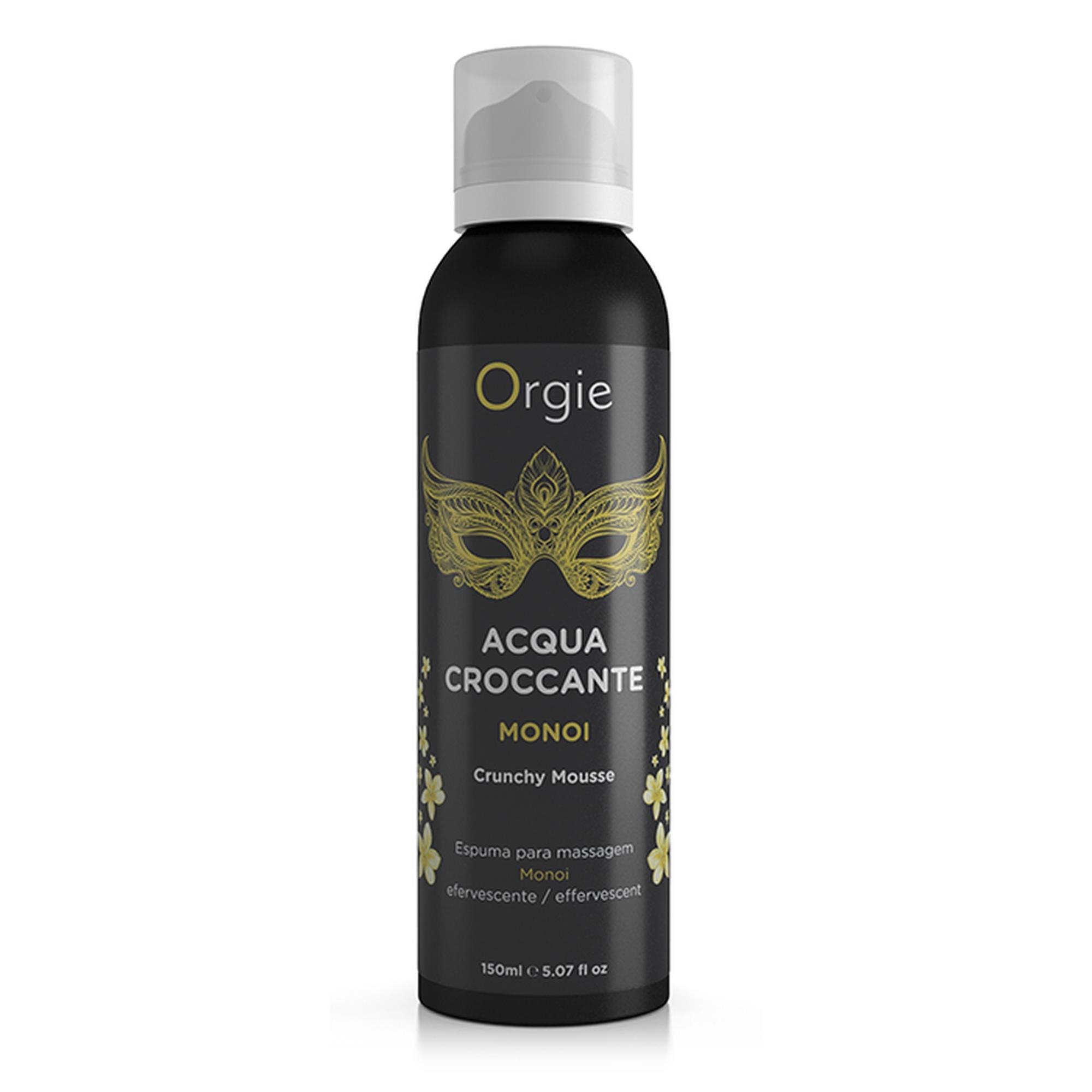 Orgie Acqua Croccante Crunchy Mousse Monoi 150 Ml - Pianka do masażu ▶️▶️ DYSKRETNIE ▶️ GWARANCJA ▶️ PRZESYŁKA 24h ▶️