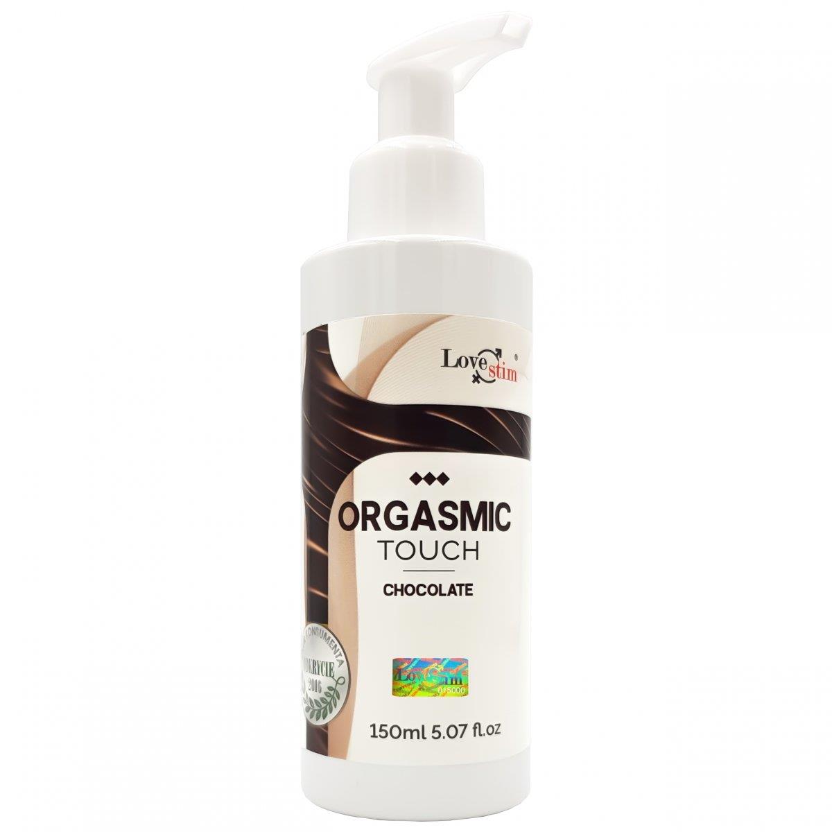LoveStim Orgasmic Touch Chocolate 150 Ml - Żel do masażu czekoladowy ⚫ DARMOWA DOSTAWA od 299zł ⚫ DYSKRETNA PRZESYŁKA 24H Z POLSKI ⚫