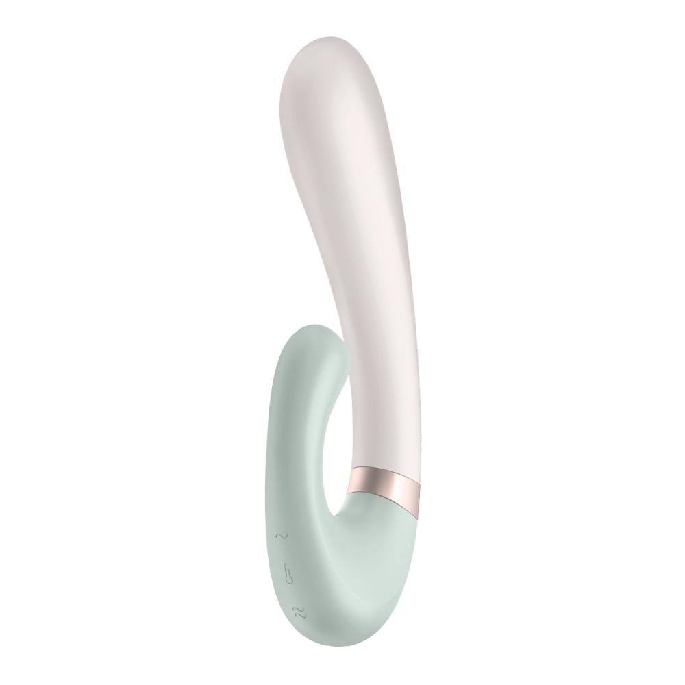 Satisfyer Heat Wave Connect App (Mint) - Wibrator króliczek z podgrzewaniem i aplikacją mobilną ▶️▶️ DYSKRETNIE ▶️ GWARANCJA ▶️ PRZESYŁKA 24h ▶️