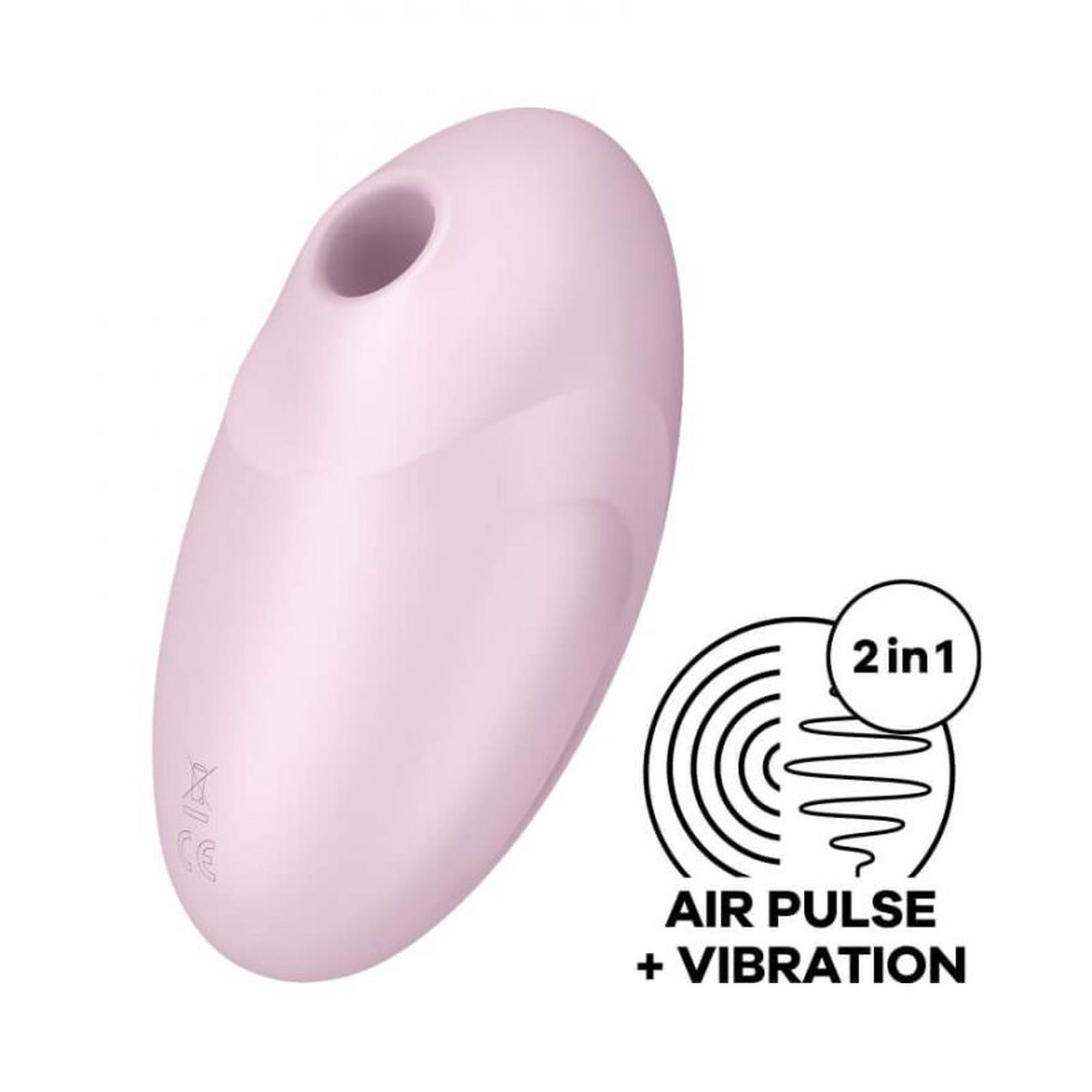 Satisfyer Vulva Lover 3 Pink - Wibrator soniczny do łechtaczki z wibracjami, Różowy ▶️▶️ DYSKRETNIE ▶️ GWARANCJA ▶️ PRZESYŁKA 24h ▶️