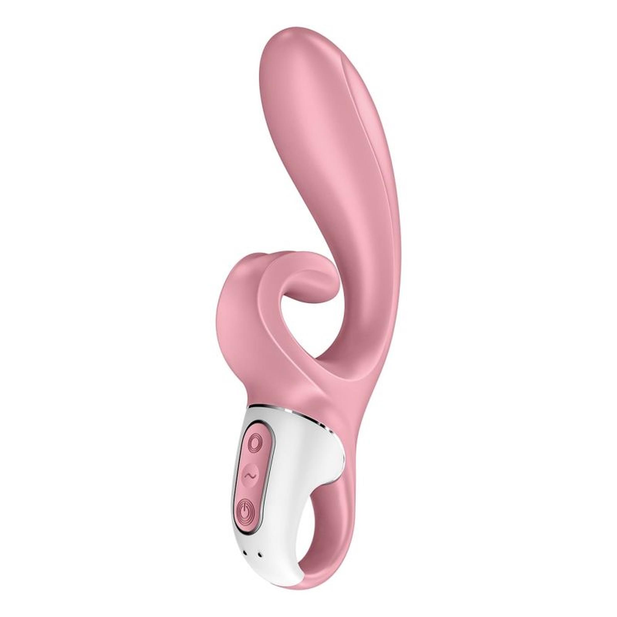 Satisfyer Hug Me Connect App (Pink) - Wibrator króliczek elastyczny sterowany aplikacją ▶️▶️ DYSKRETNIE ▶️ GWARANCJA ▶️ PRZESYŁKA 24h ▶️