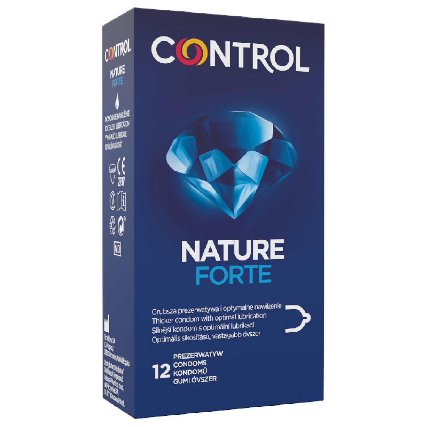 Control Nature Forte 12'S - Prezerwatywy ▶️▶️ DYSKRETNIE ▶️ GWARANCJA ▶️ PRZESYŁKA 24h ▶️