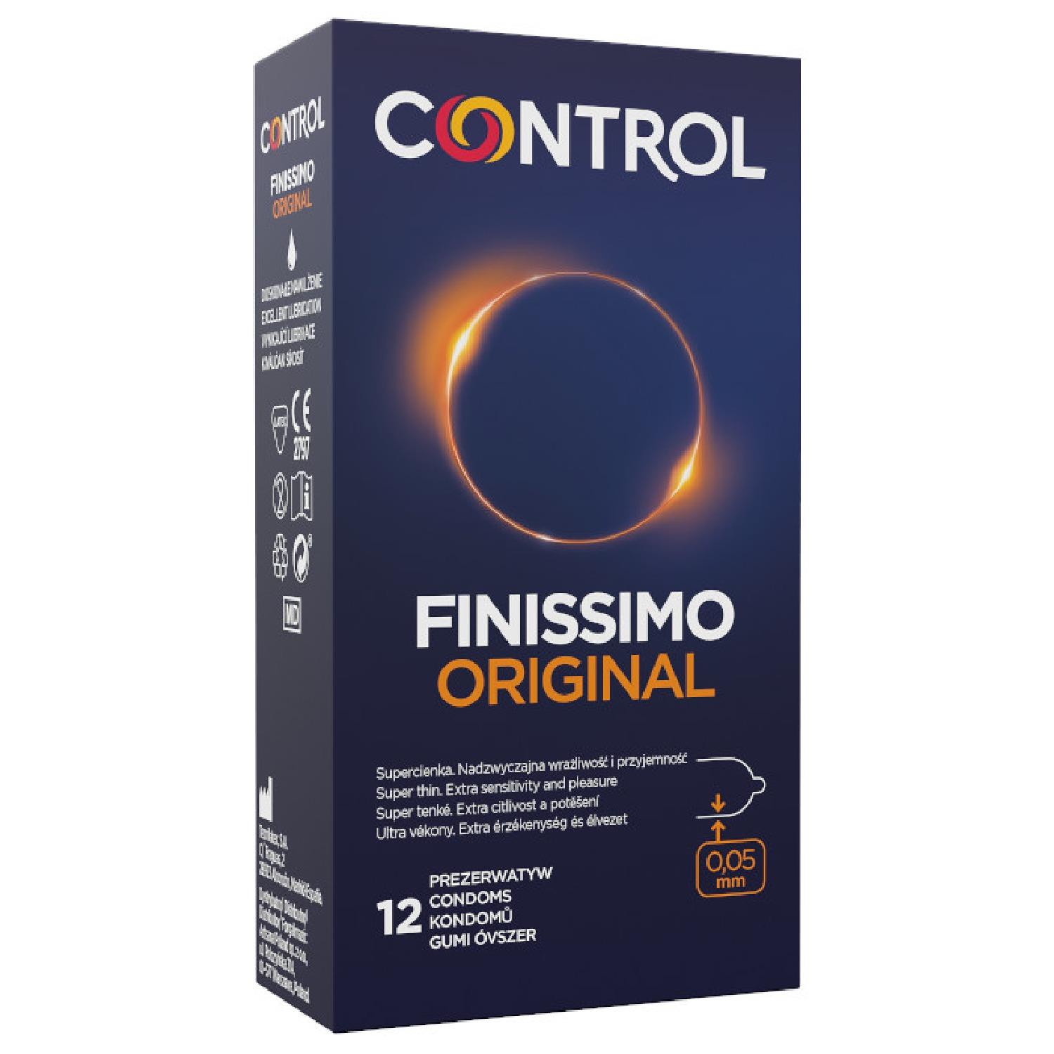 Control Finissimo Original 12'S - Prezerwatywy ▶️▶️ DYSKRETNIE ▶️ GWARANCJA ▶️ PRZESYŁKA 24h ▶️