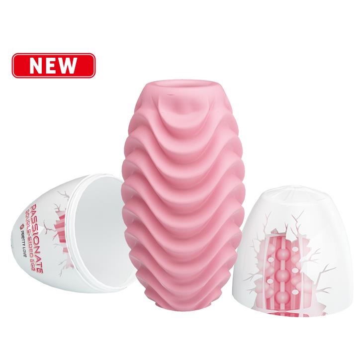 Pretty Love Passionate Double Sided Egg Pink - Masturbator jajeczko ▶️▶️ DYSKRETNIE ▶️ GWARANCJA ▶️ PRZESYŁKA 24h ▶️