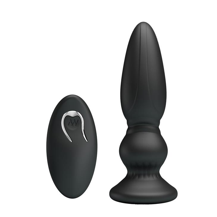 Mr. Play Powerfull Vibrating - Wibrujący korek analny z pilotem ▶️▶️ DYSKRETNIE ▶️ GWARANCJA ▶️ PRZESYŁKA 24h ▶️