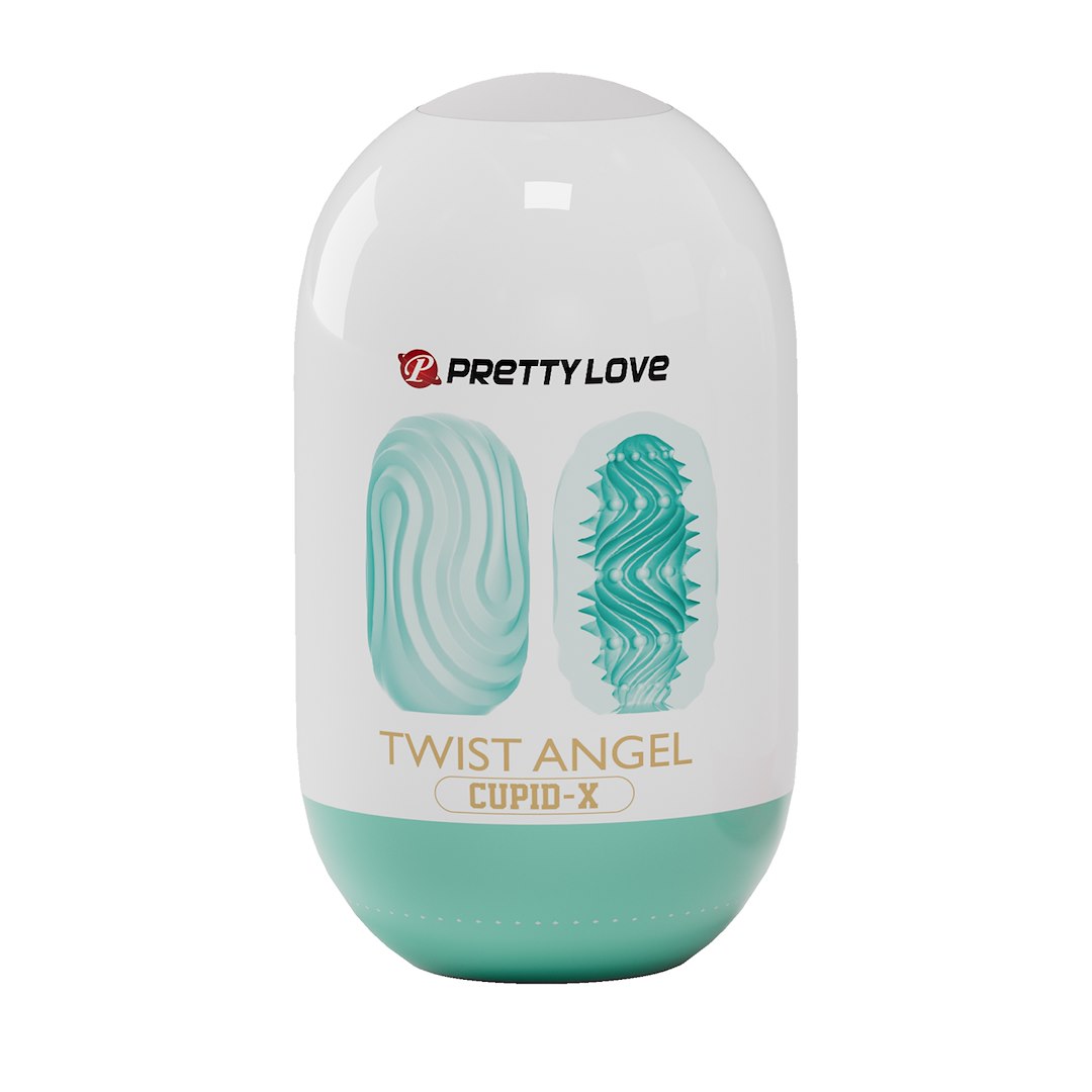 Pretty Love Cupid-X Twist Angel - Masturbator jajeczko ▶️▶️ DYSKRETNIE ▶️ GWARANCJA ▶️ PRZESYŁKA 24h ▶️