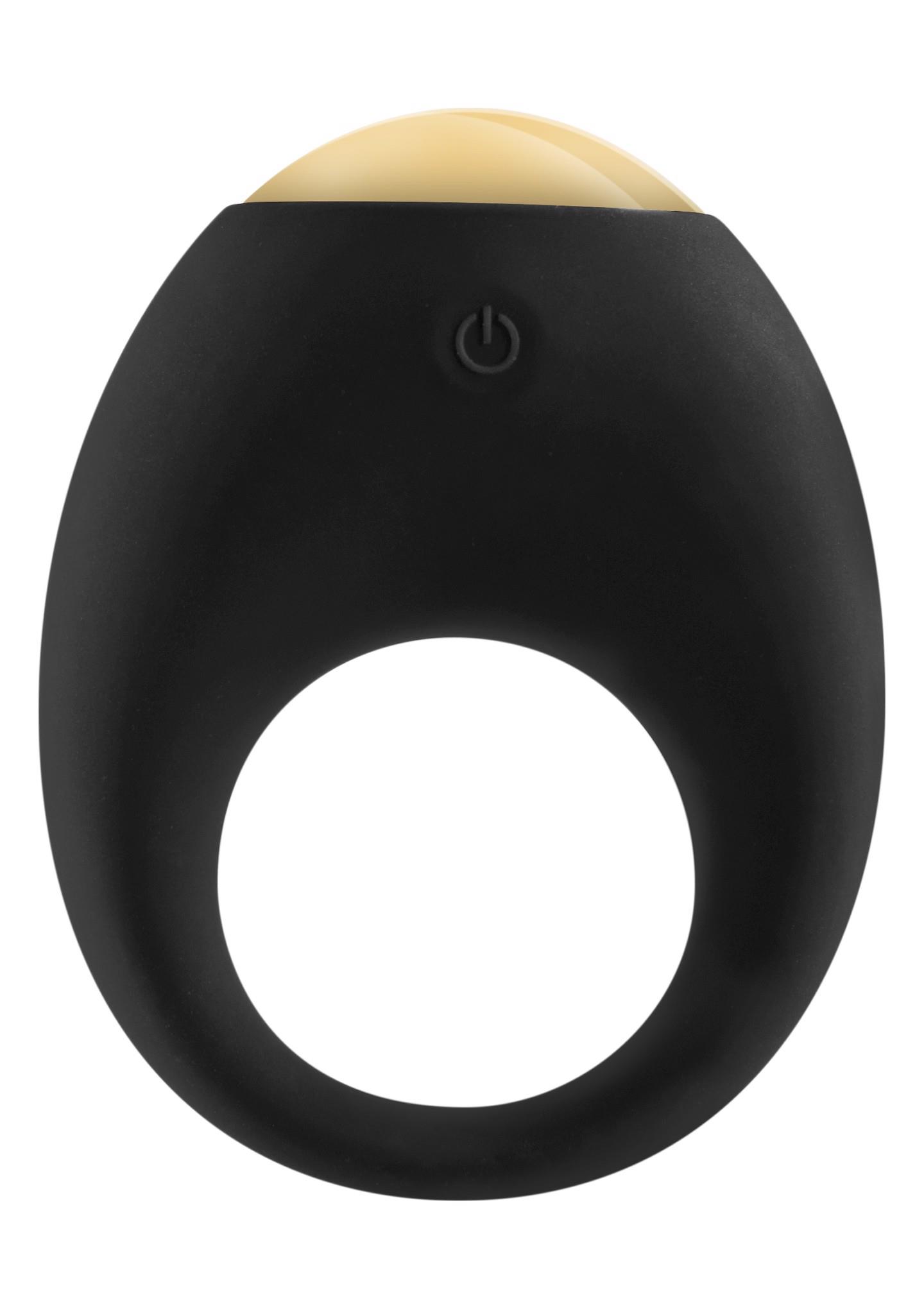 TOYJOY Eclipse Vibrating Cock Ring Black - Wibrujący pierścień erekcyjny ▶️▶️ DYSKRETNIE ▶️ GWARANCJA ▶️ PRZESYŁKA 24h ▶️