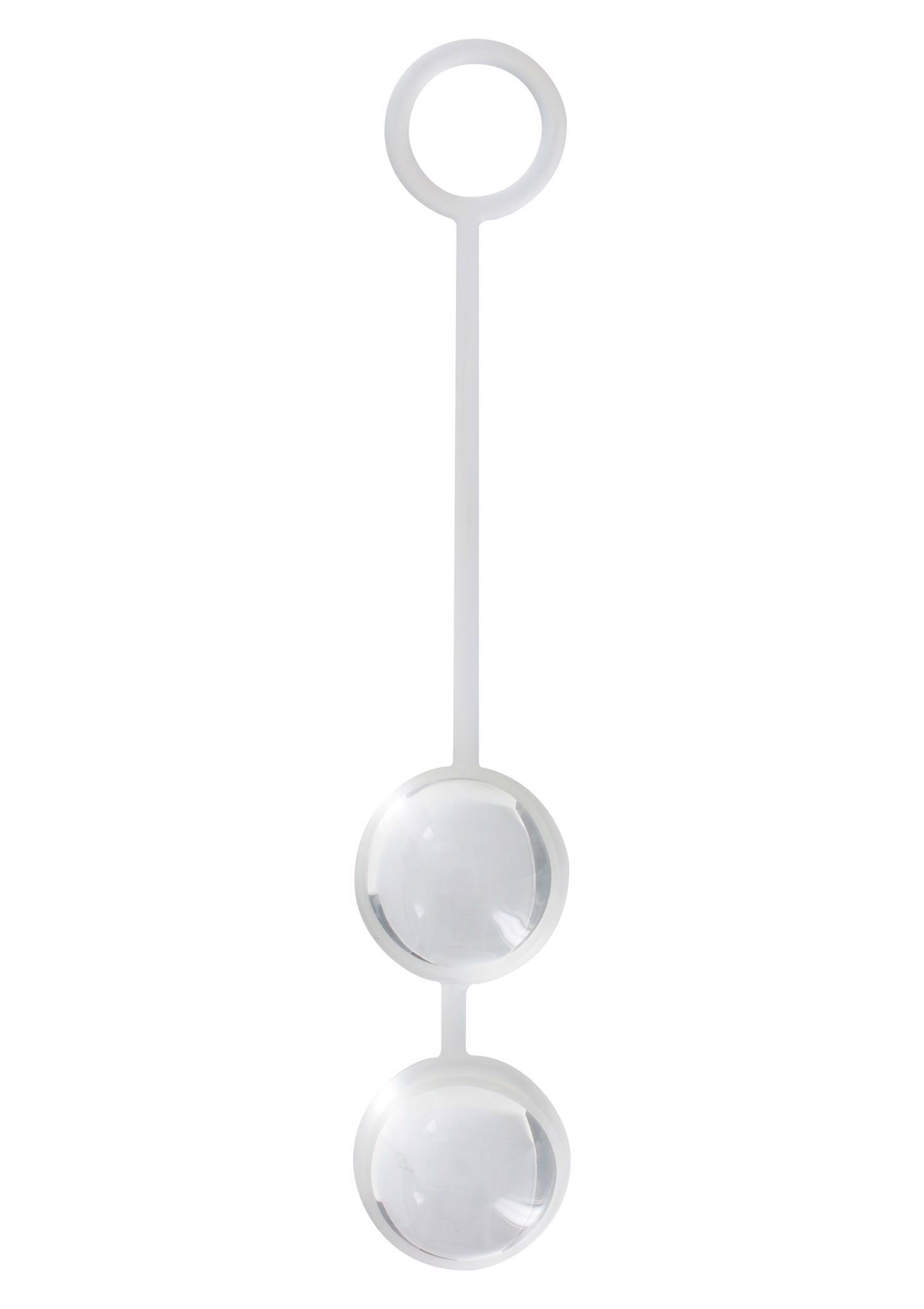 TOYJOY Duo Love Balls Transparent - Kulki gejszy ▶️▶️ DYSKRETNIE ▶️ GWARANCJA ▶️ PRZESYŁKA 24h ▶️