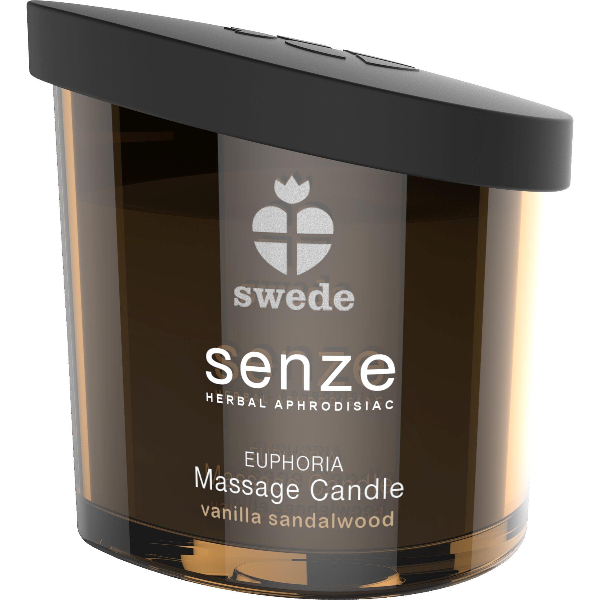 Senze Euphoria Massage Candle Vanilla Sandalwood - Świeca do masażu ▶️▶️ DYSKRETNIE ▶️ GWARANCJA ▶️ PRZESYŁKA 24h ▶️