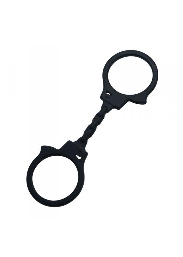 Toyz4lovers Kajdanki Realistic Handcuffs - Kajdanki rozciągliwe, Czarny ▶️▶️ DYSKRETNIE ▶️ GWARANCJA ▶️ PRZESYŁKA 24h ▶️