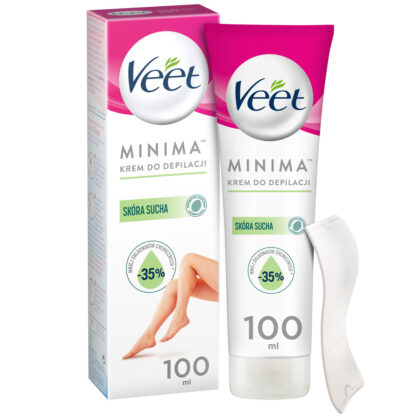 VEET MINIMA - Krem do depilacji, dla skóry suchej 100 ml ▶️▶️ DYSKRETNIE ▶️ GWARANCJA ▶️ PRZESYŁKA 24h ▶️