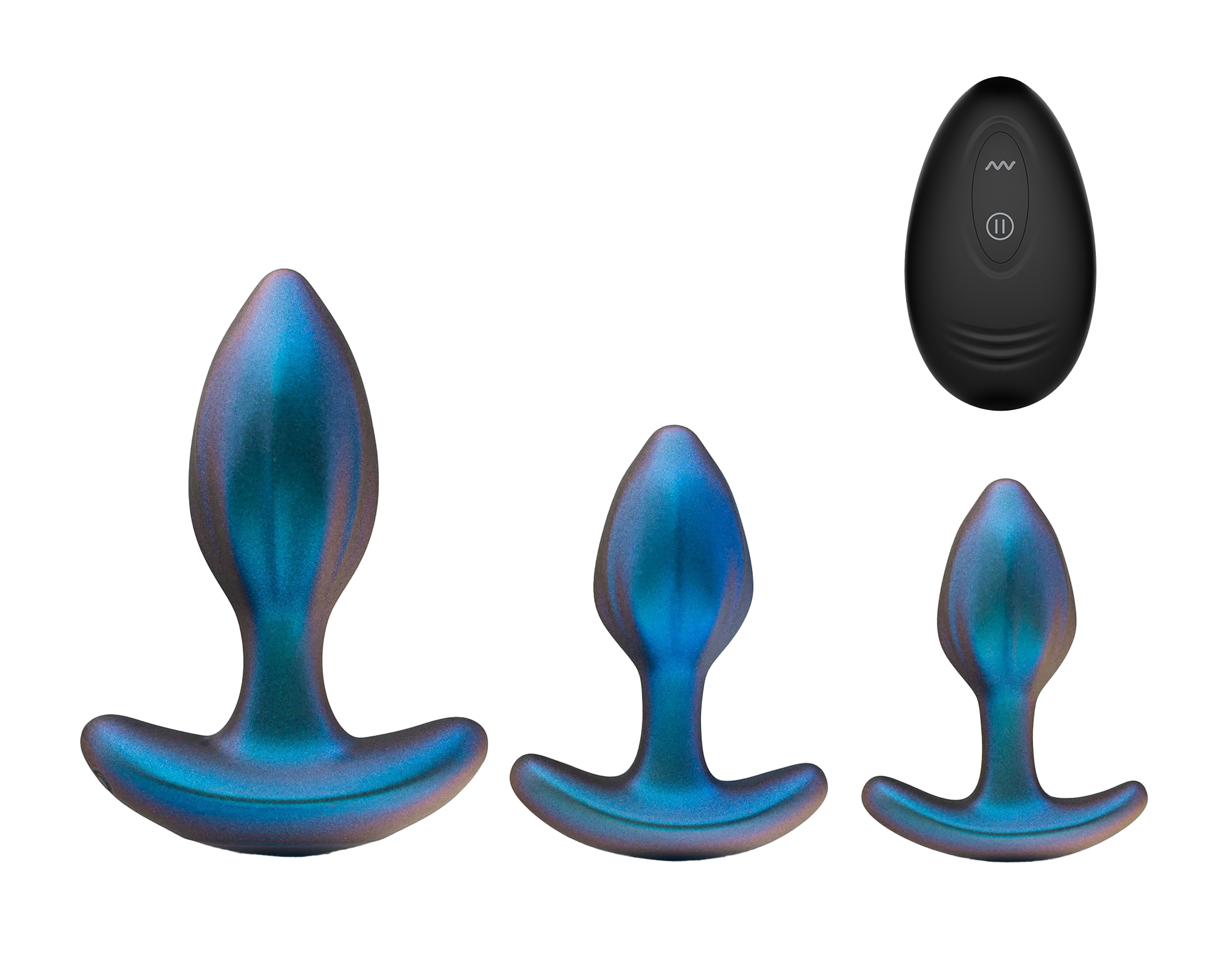 Blush Matrix Cosmos - zestaw korków analnych, sterowanych pilotem ▶️▶️ DYSKRETNIE ▶️ GWARANCJA ▶️ PRZESYŁKA 24h ▶️