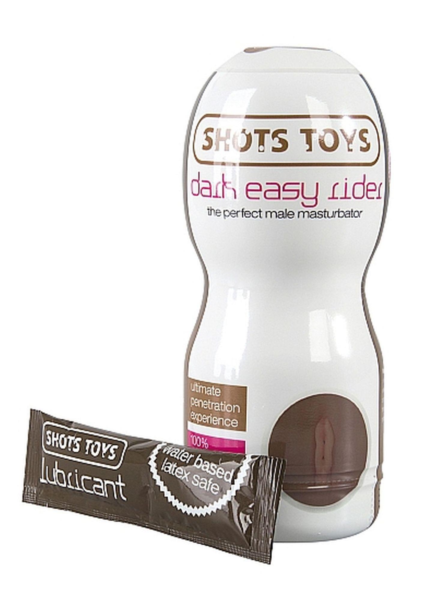 ShotsToys Dark Easy Rider Vaginal - Masturbator klasyczny ▶️▶️ DYSKRETNIE ▶️ GWARANCJA ▶️ PRZESYŁKA 24h ▶️