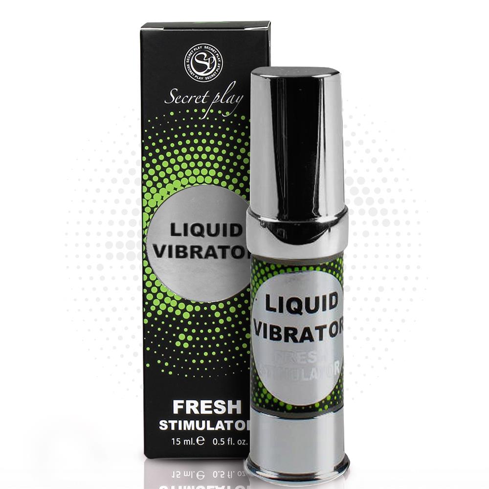 Secret Play Fresh Stimulator Liquid Vibrator 15 Ml - Żel wibrator w płynie ▶️▶️ DYSKRETNIE ▶️ GWARANCJA ▶️ PRZESYŁKA 24h ▶️