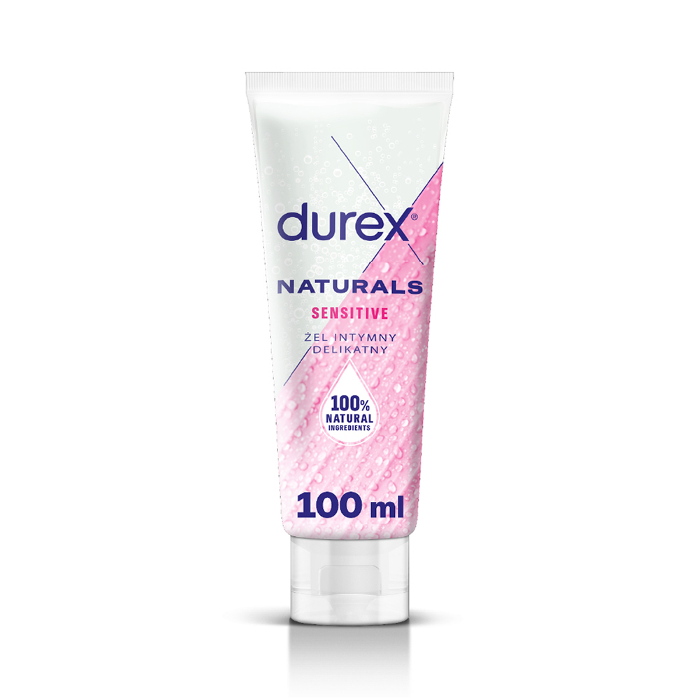 Durex Naturals Sensitive 100 ml - Żel intymny, Delikatny ▶️▶️ DYSKRETNIE ▶️ GWARANCJA ▶️ PRZESYŁKA 24h ▶️