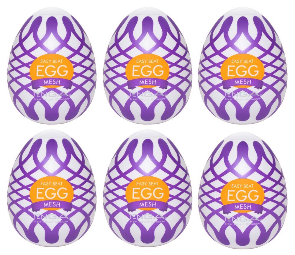 TENGA Egg Mesh Pack Of 6 - Masturbator jajeczko zestaw ▶️▶️ DYSKRETNIE ▶️ GWARANCJA ▶️ PRZESYŁKA 24h ▶️