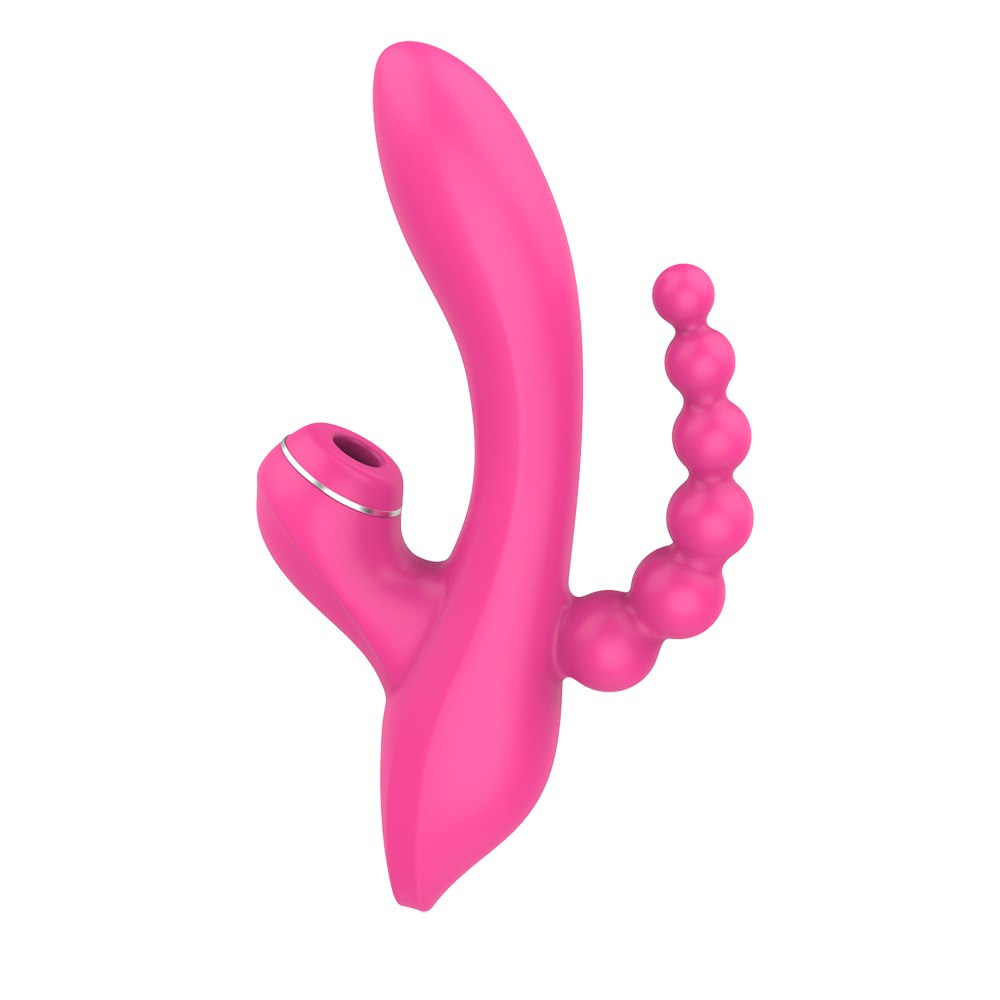 Erospace Sweet Play A3 - Potrójny wibrator króliczek ⚫ DARMOWA DOSTAWA od 299zł ⚫ DYSKRETNA PRZESYŁKA 24H Z POLSKI ⚫