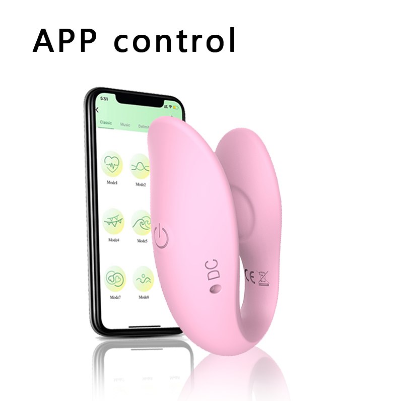 Erospace Sweet Play A7 - Wibrator dla par w kształcie litery 