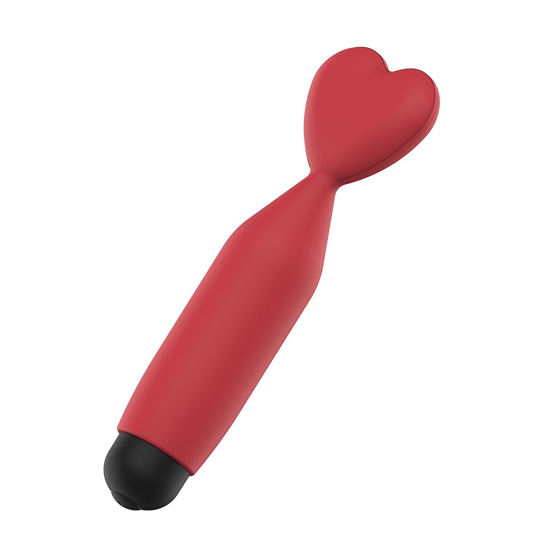 Erospace Sweet Play A14 - Miniwibrator, z końcówką w kształcie serca ▶️▶️ DYSKRETNIE ▶️ GWARANCJA ▶️ PRZESYŁKA 24h ▶️