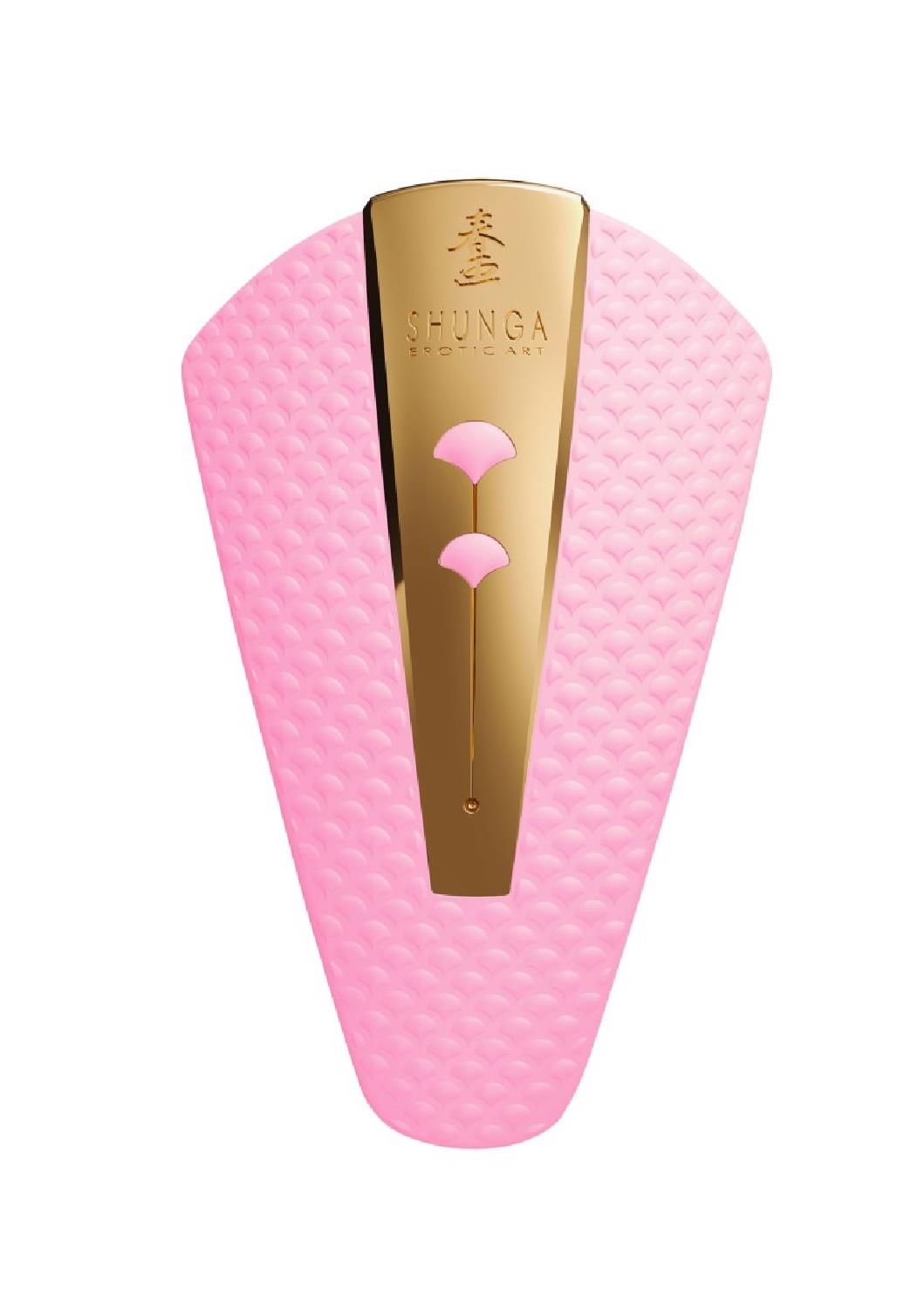 Shunga Obi Intimate Massager Light Pink - Wibrator łechtaczkowy, Różowy ▶️▶️ DYSKRETNIE ▶️ GWARANCJA ▶️ PRZESYŁKA 24h ▶️