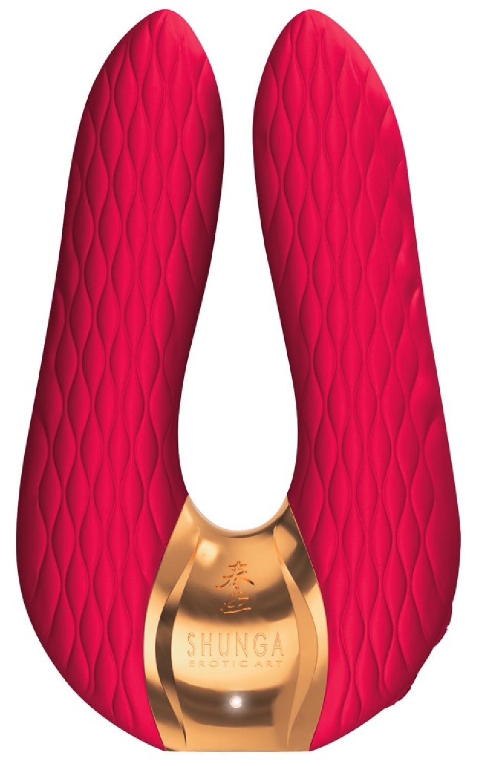 Shunga Aiko Intimate Massager Raspberry - Wibrator łechtaczkowy, Czerwony ▶️▶️ DYSKRETNIE ▶️ GWARANCJA ▶️ PRZESYŁKA 24h ▶️