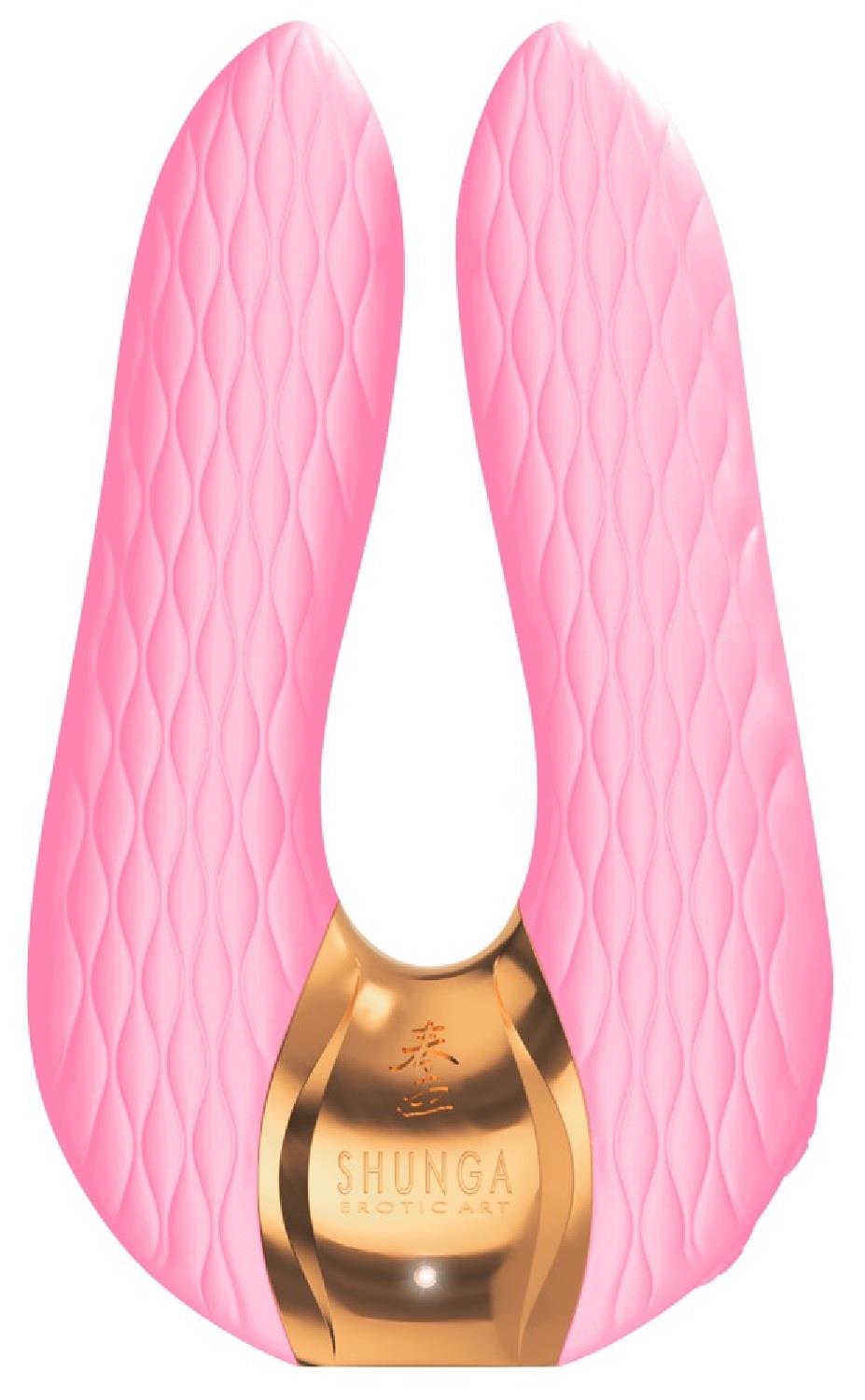 Shunga Aiko Intimate Massager Light Pink - Wibrator łechtaczkowy, Różowy ▶️▶️ DYSKRETNIE ▶️ GWARANCJA ▶️ PRZESYŁKA 24h ▶️