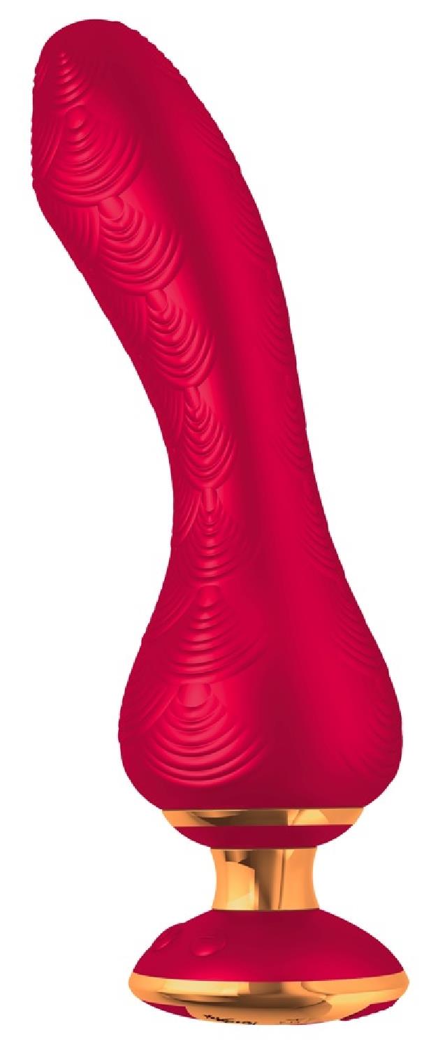 Shunga Sanya Intimate Massager Raspberry - Wibrator klasyczny, Czerwony ▶️▶️ DYSKRETNIE ▶️ GWARANCJA ▶️ PRZESYŁKA 24h ▶️