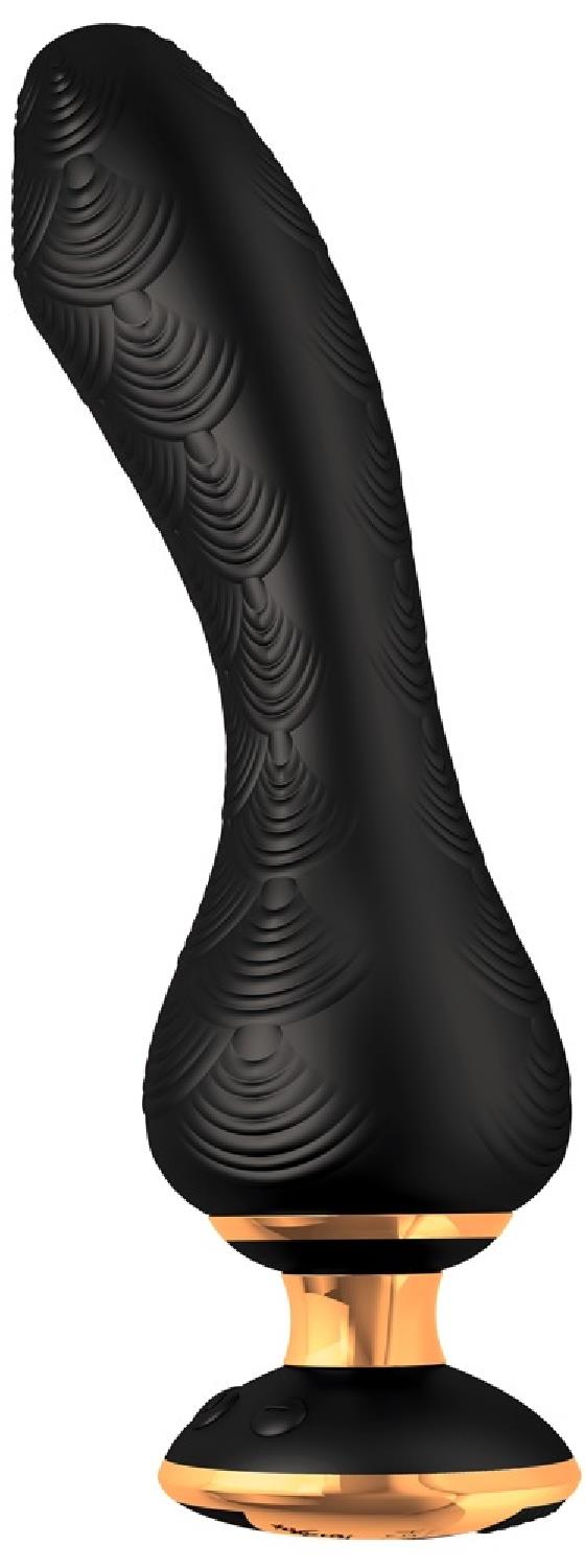 Shunga Sanya Intimate Massager Black - Wibrator klasyczny, Czarny ▶️▶️ DYSKRETNIE ▶️ GWARANCJA ▶️ PRZESYŁKA 24h ▶️