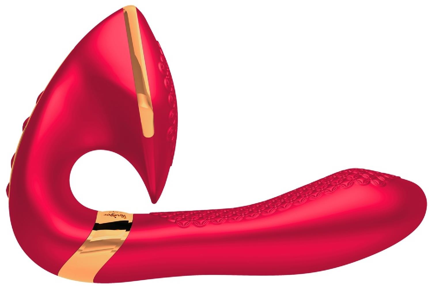 Shunga Soyo Intimate Massager Raspberry - Wibrator króliczek, Czerwony ▶️▶️ DYSKRETNIE ▶️ GWARANCJA ▶️ PRZESYŁKA 24h ▶️