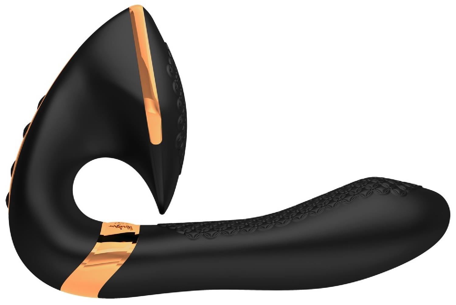 Shunga Soyo Intimate Massager Black - Wibrator króliczek, Czarny ▶️▶️ DYSKRETNIE ▶️ GWARANCJA ▶️ PRZESYŁKA 24h ▶️