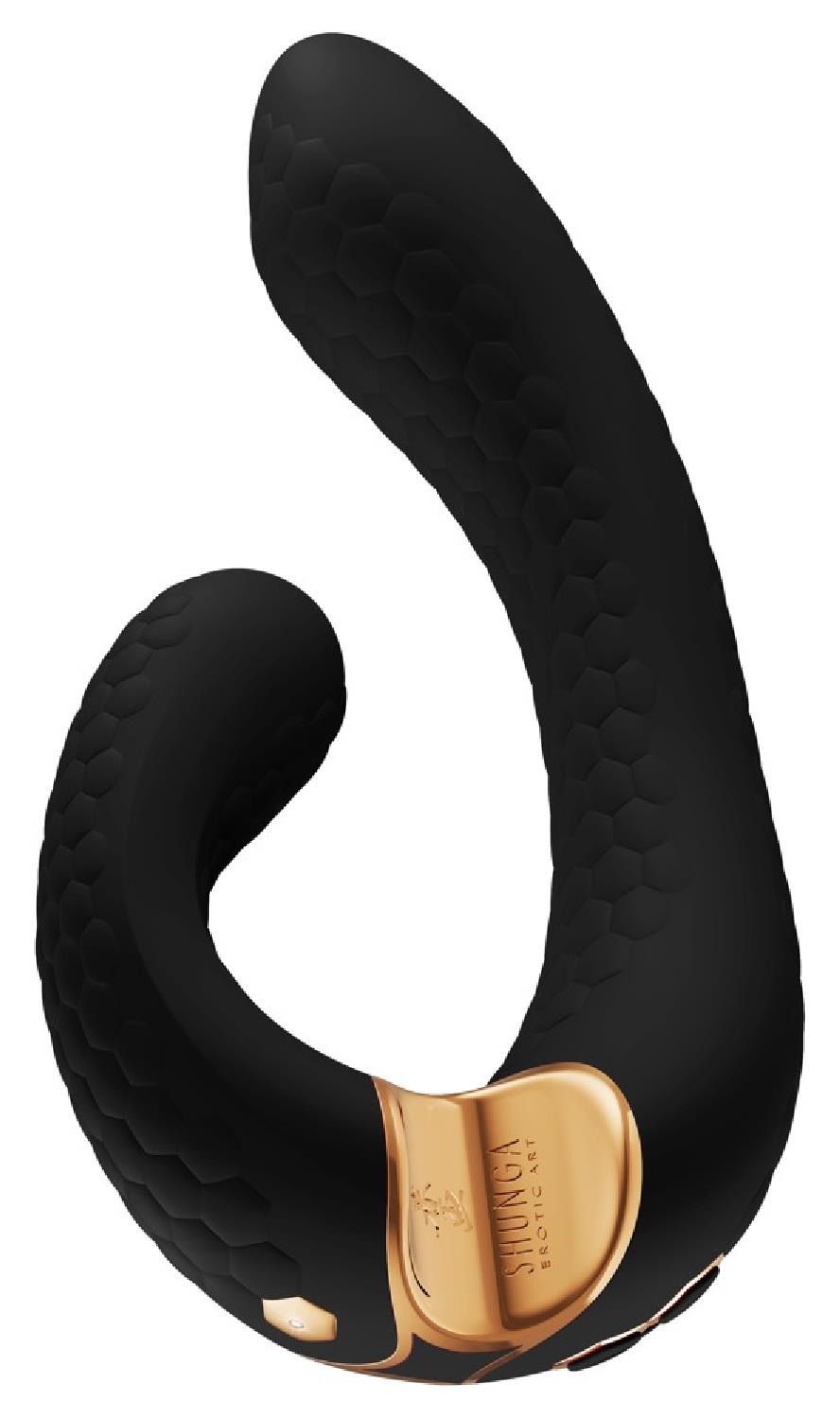 Shunga Miyo Intimate Massager Black - Wibrator króliczek, Czarny ▶️▶️ DYSKRETNIE ▶️ GWARANCJA ▶️ PRZESYŁKA 24h ▶️