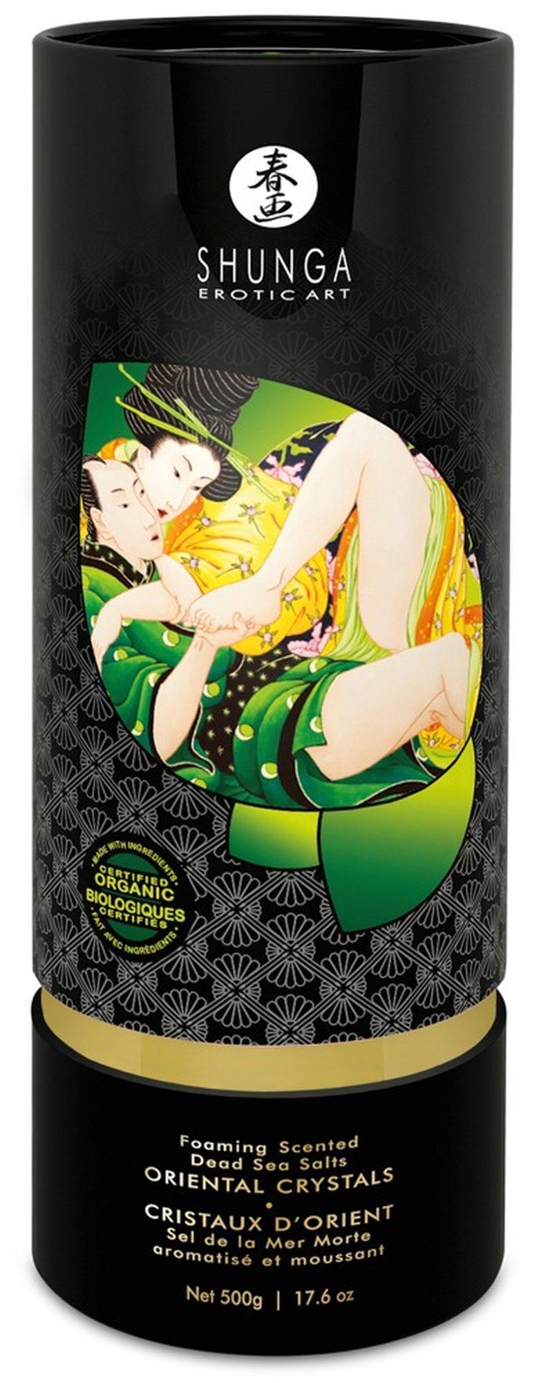 Shunga Bath Salts Oriental Crystals Lotus Flower - Sól do kąpieli kwiat lotosu ▶️▶️ DYSKRETNIE ▶️ GWARANCJA ▶️ PRZESYŁKA 24h ▶️