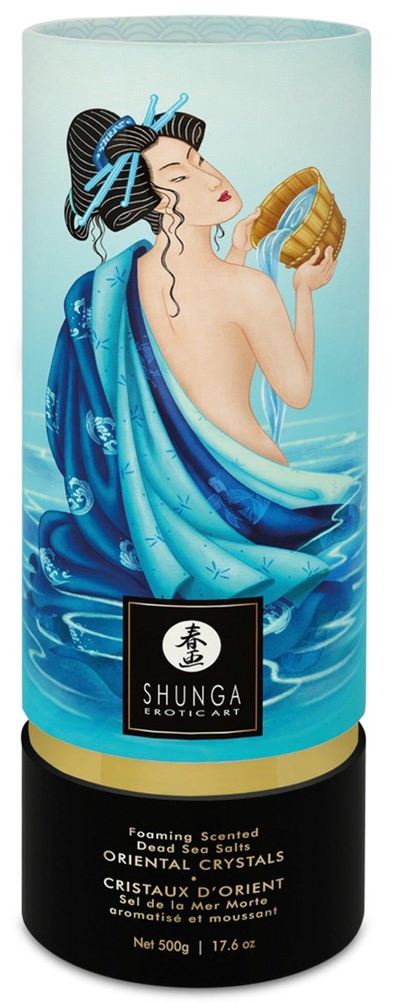 Shunga Bath Salts Oriental Crystals Ocean Temptations - Sól do kąpieli morski ▶️▶️ DYSKRETNIE ▶️ GWARANCJA ▶️ PRZESYŁKA 24h ▶️