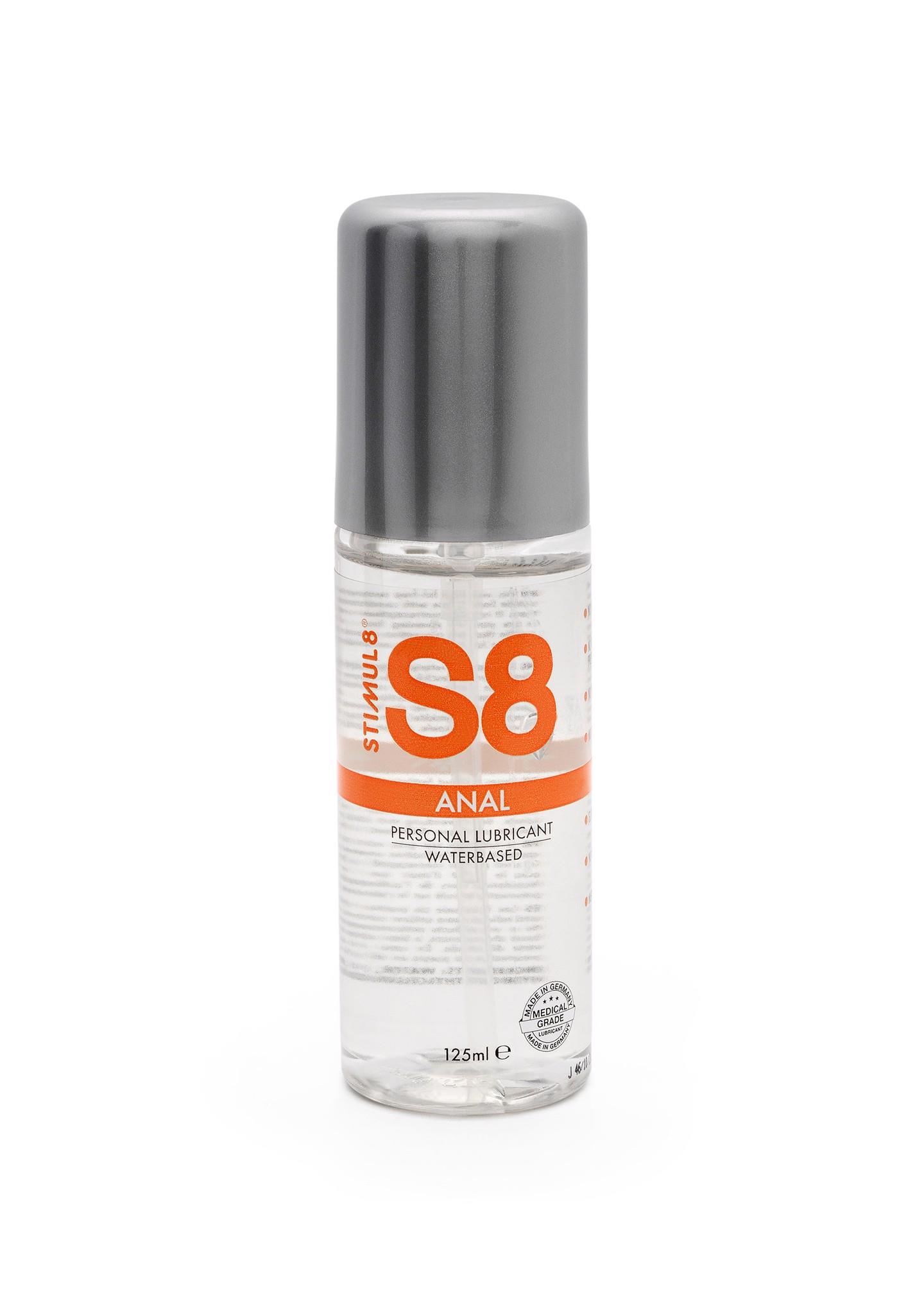 Stimul8 S8 Wb Anal Lube 125Ml Natural - Żel analny ▶️▶️ DYSKRETNIE ▶️ GWARANCJA ▶️ PRZESYŁKA 24h ▶️