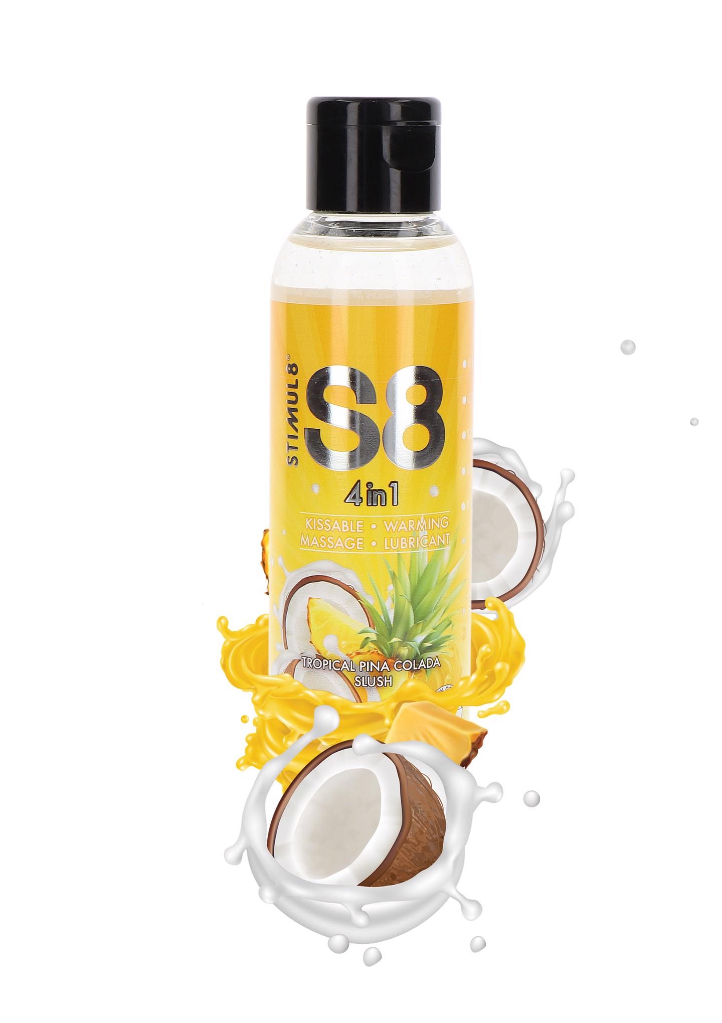 Stimul8 S8 4 In 1 Dessert Lube 125Ml Pineapple - Lubrykant kokosowy ▶️▶️ DYSKRETNIE ▶️ GWARANCJA ▶️ PRZESYŁKA 24h ▶️