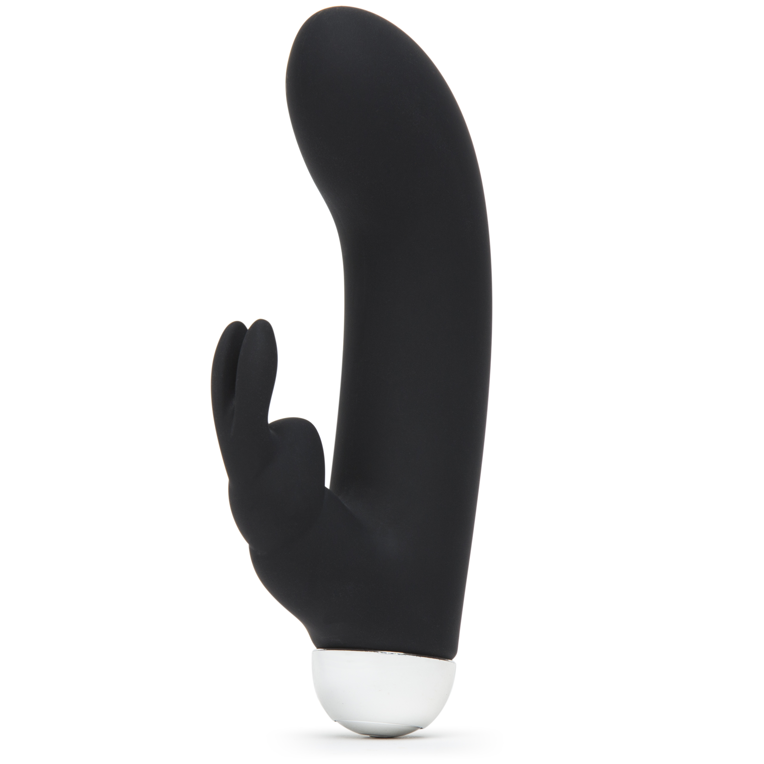 Fifty Shades of Grey Greedy Girl Mini Rabbit Vibrator- Miniwibrator, Czarny ▶️▶️ DYSKRETNIE ▶️ GWARANCJA ▶️ PRZESYŁKA 24h ▶️