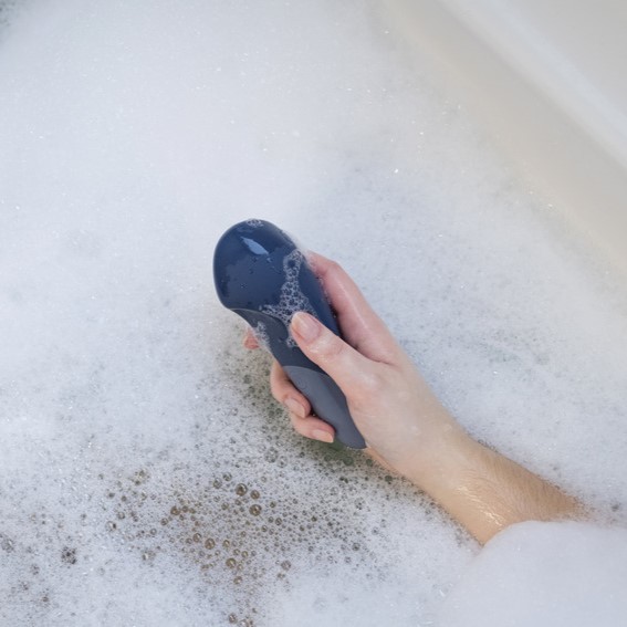 Womanizer Vibe - Cichy, wibrator łechtaczkowy, granatowy ▶️▶️ DYSKRETNIE ▶️ GWARANCJA ▶️ PRZESYŁKA 24h ▶️