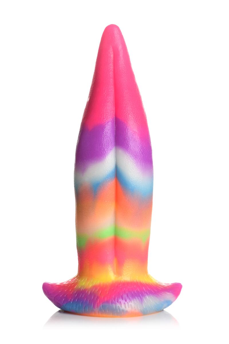 Creature Cocks Glow in the dark Unicorn Tongue - Dildo świecące w ciemności ▶️▶️ DYSKRETNIE ▶️ GWARANCJA ▶️ PRZESYŁKA 24h ▶️