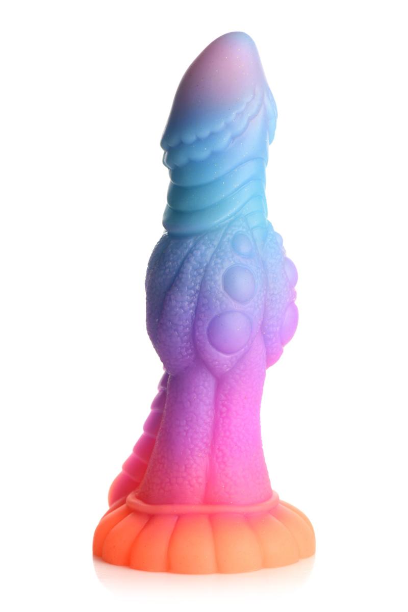 Creature Cocks Glow in the dark Alien - Dildo świecące w ciemności, z przyssawką ▶️▶️ DYSKRETNIE ▶️ GWARANCJA ▶️ PRZESYŁKA 24h ▶️