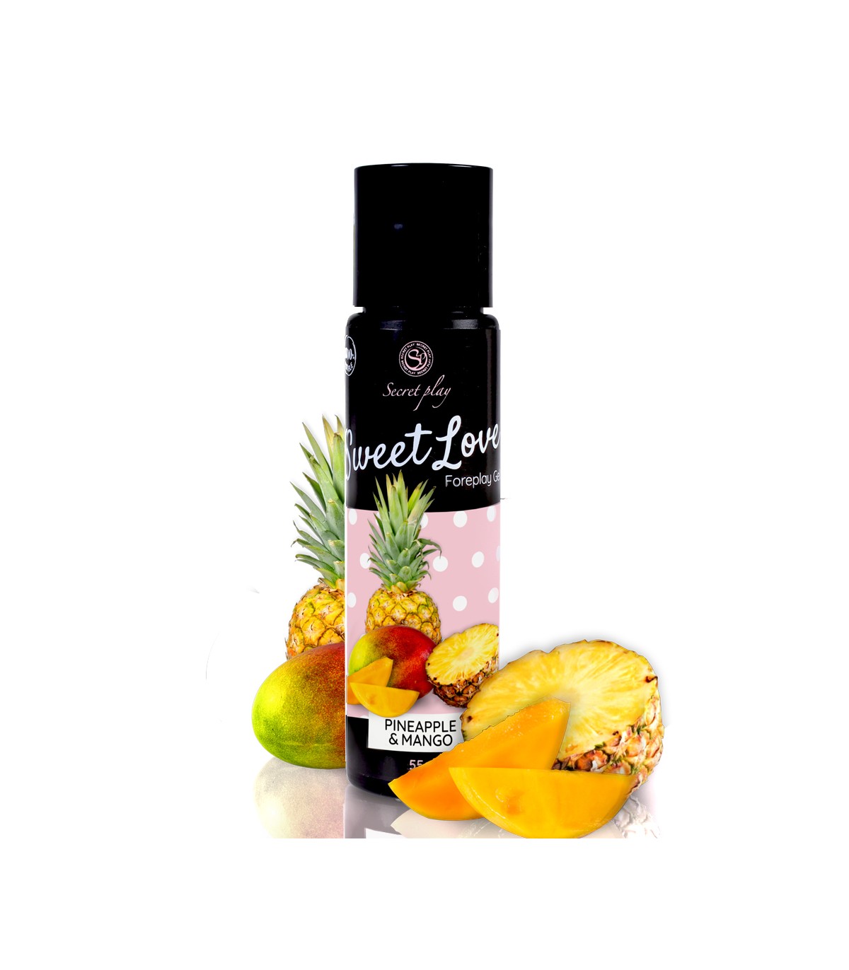 Secret Play Mango&Pineapple gel - Kremowy żel o smaku mango i ananasa, 60 ml ▶️▶️ DYSKRETNIE ▶️ GWARANCJA ▶️ PRZESYŁKA 24h ▶️