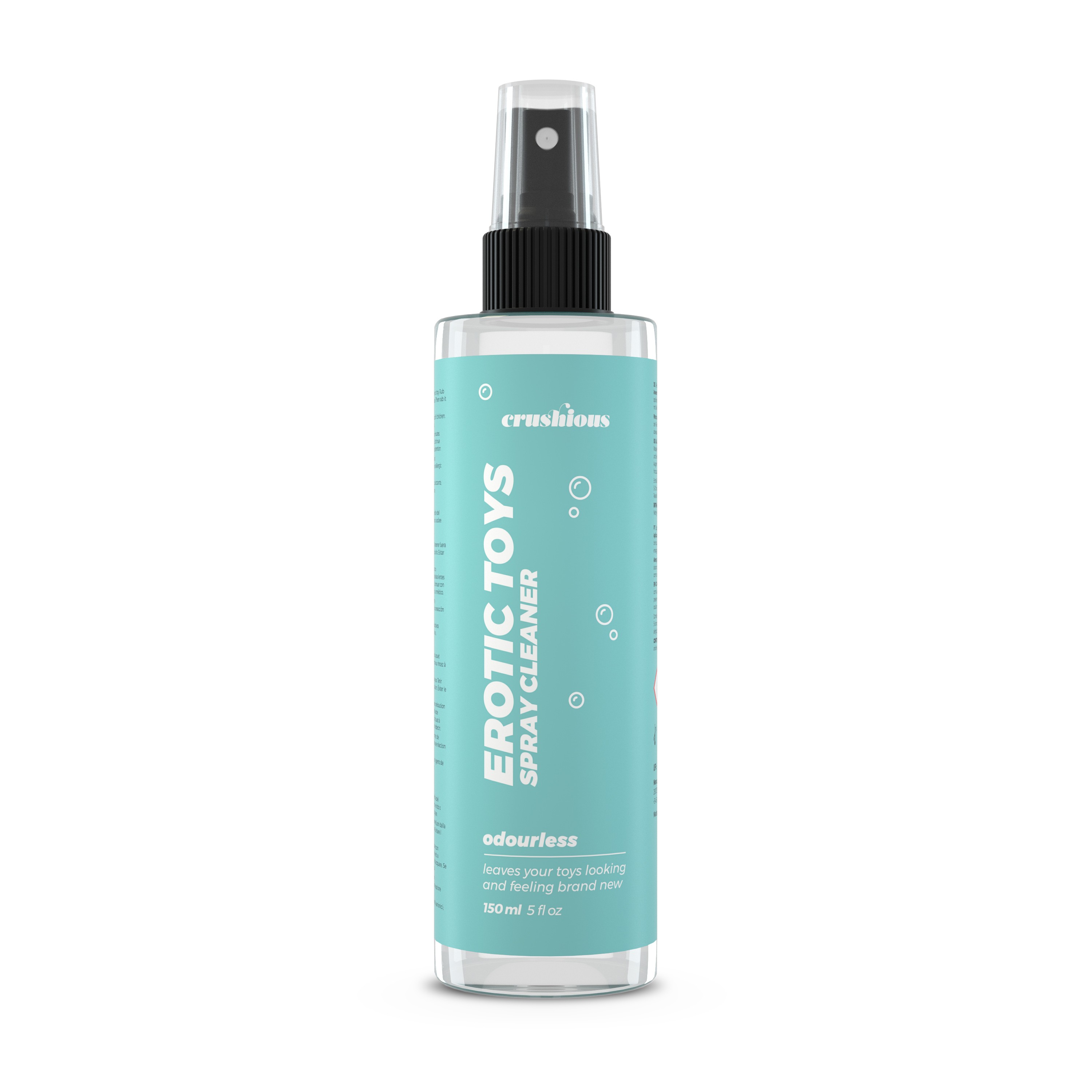 Crushious Spray Toy Cleaner - Spray do czyszczenia gadżetów erotycznych, 150 ml ⚫ DARMOWA DOSTAWA od 299zł ⚫ DYSKRETNA PRZESYŁKA 24H Z POLSKI ⚫
