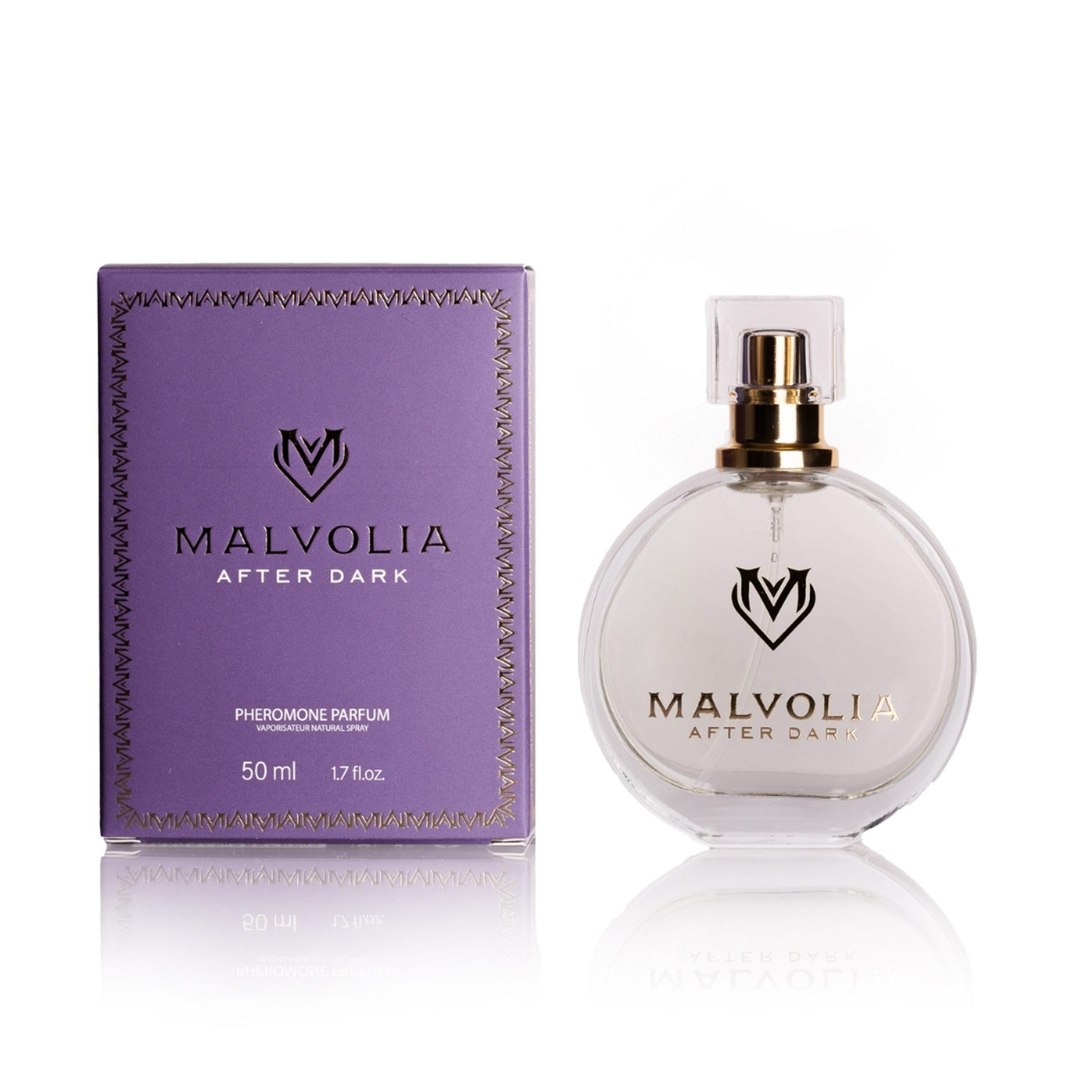 MALVOLIA After dark - Feromony damskie, 50 ml ▶️▶️ DYSKRETNIE ▶️ GWARANCJA ▶️ PRZESYŁKA 24h ▶️