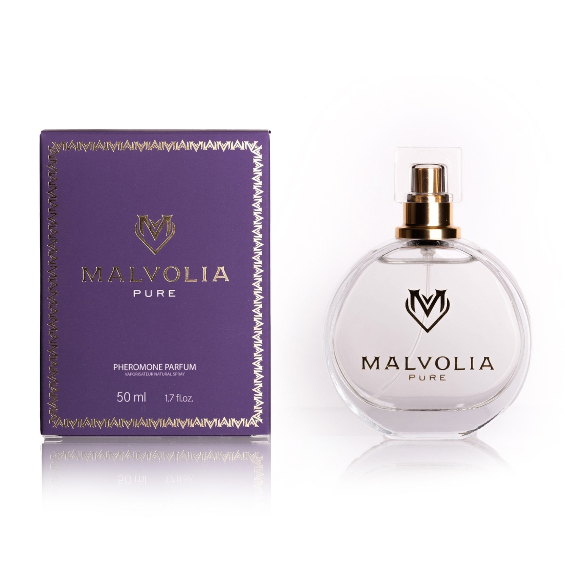 MALVOLIA Pure - Feromony damskie, 50 ml ▶️▶️ DYSKRETNIE ▶️ GWARANCJA ▶️ PRZESYŁKA 24h ▶️