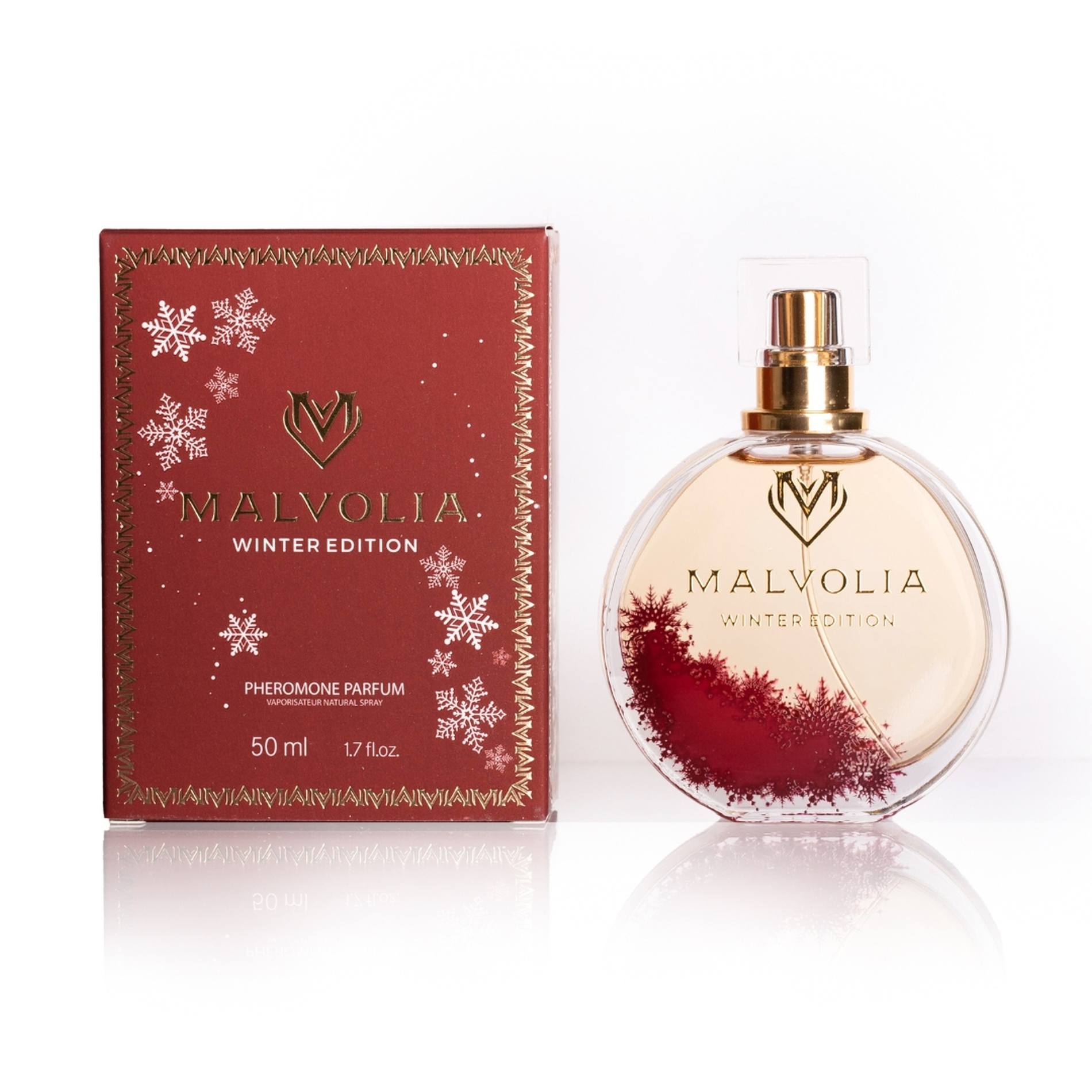 MALVOLIA Winter Edition - Feromony damskie, 50 ml ▶️▶️ DYSKRETNIE ▶️ GWARANCJA ▶️ PRZESYŁKA 24h ▶️