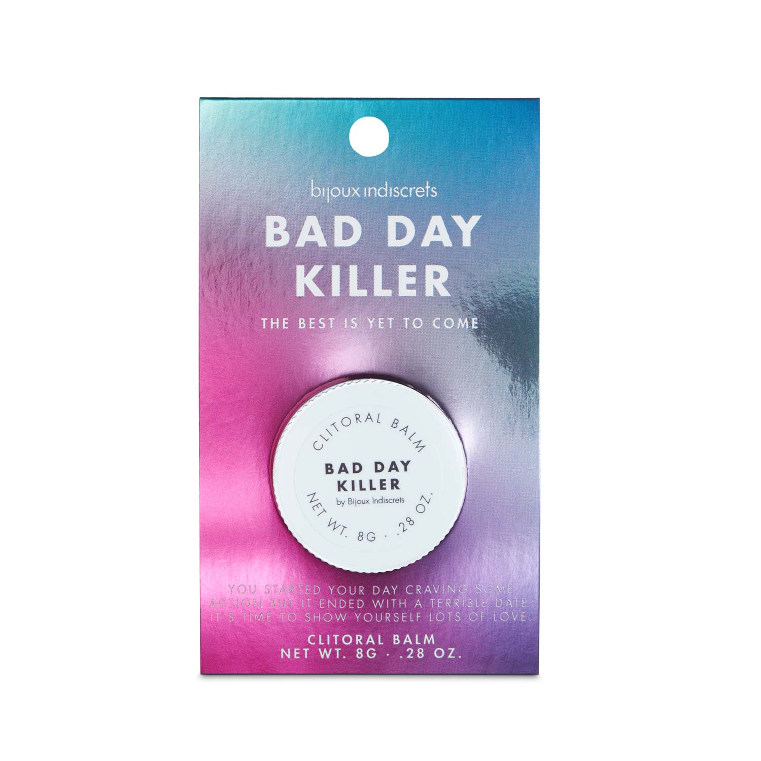 Bijoux Indiscrets Clitherapy Bad Day Killer - Balsam do łechtaczki rozgrzewający ⚫ DARMOWA DOSTAWA od 299zł ⚫ DYSKRETNA PRZESYŁKA 24H Z POLSKI ⚫