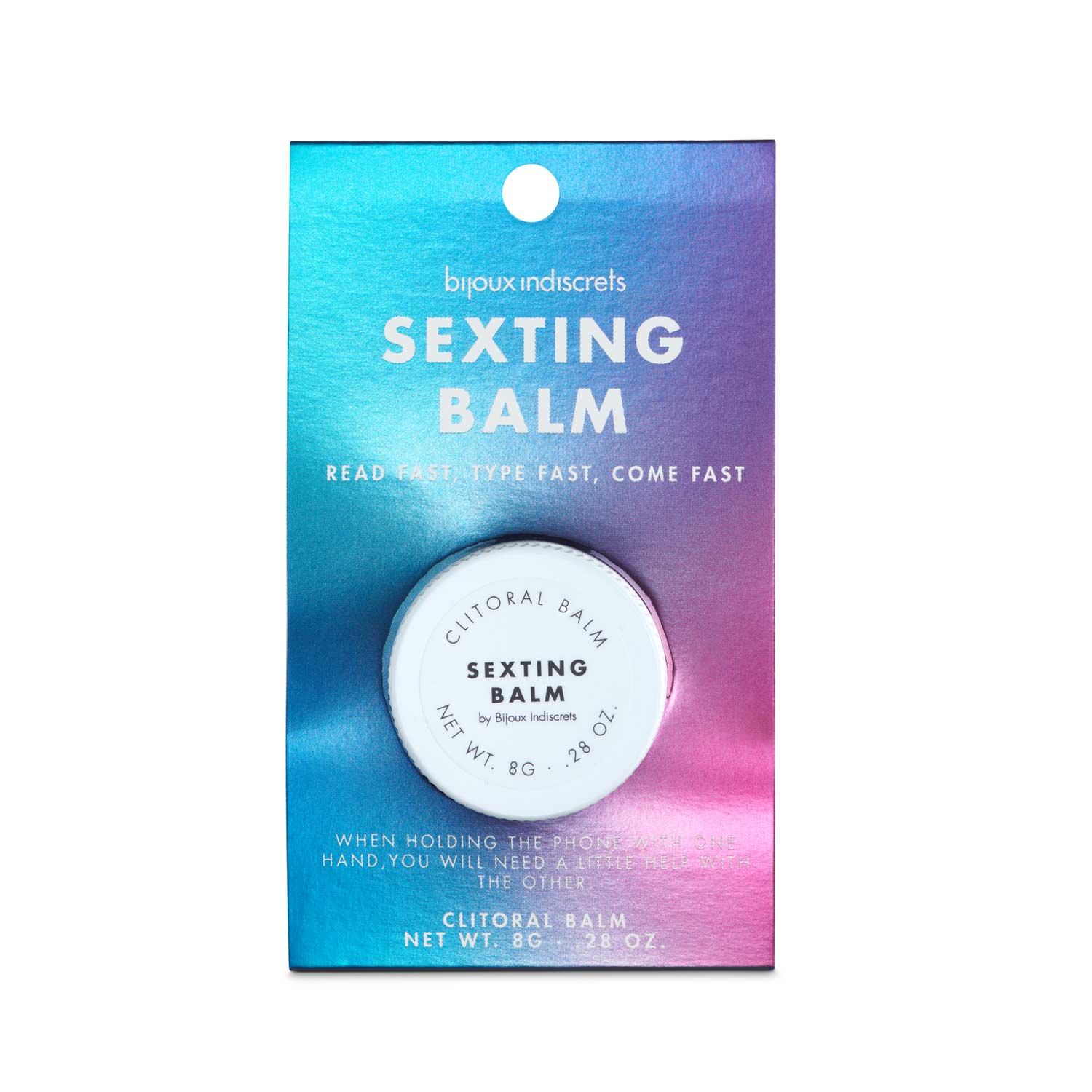 Bijoux Indiscrets Clitherapy Sexting Balm - Balsam do łechtaczki rozgrzewający ⚫ DARMOWA DOSTAWA od 299zł ⚫ DYSKRETNA PRZESYŁKA 24H Z POLSKI ⚫