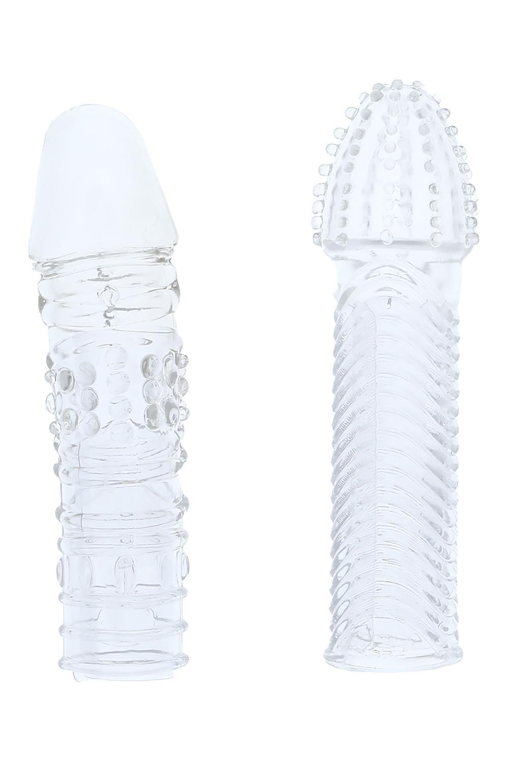 Dream toys Menzstuff Penis extender - Zestaw nakładek na penia ⚫ DARMOWA DOSTAWA od 299zł ⚫ DYSKRETNA PRZESYŁKA 24H Z POLSKI ⚫